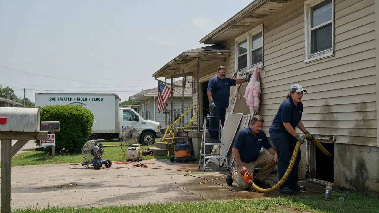 Water Damage Repair in Valencia, PA near me
